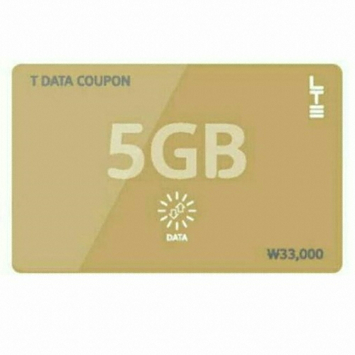 SKT T데이터 쿠폰 (5GB)