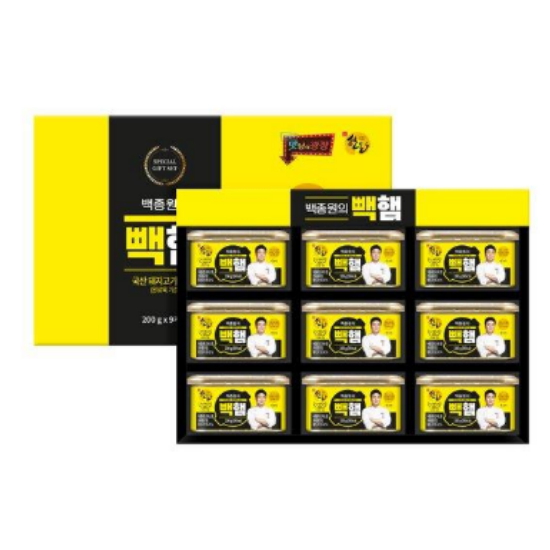 더본코리아 백종원의 빽햄 선물세트 (1개)