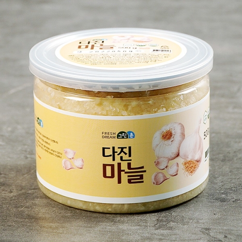 그린촌 냉장 다진마늘 500g (1개)_이미지
