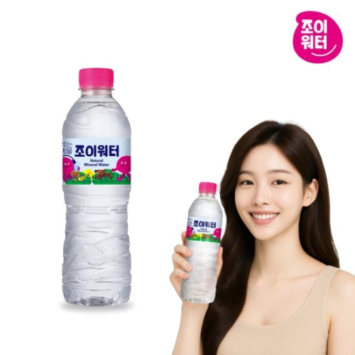 조이워터 생수 500ml