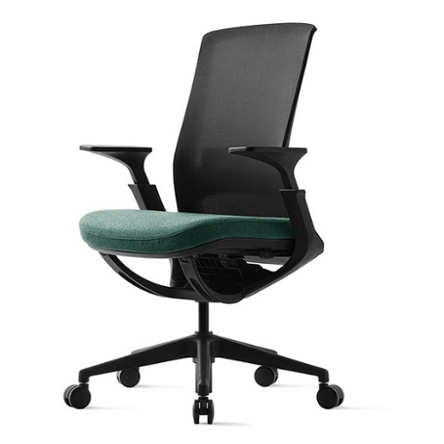 하이파가구 롤리B 팔고정 책상 의자 (헤드레스트별도)_이미지