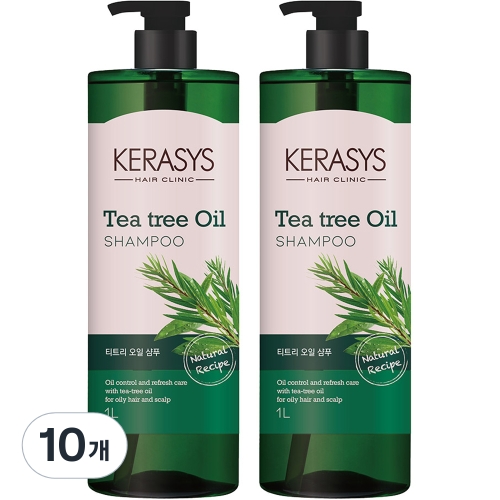 케라시스 내추럴 레시피 티트리오일 샴푸 1L (10개)_이미지