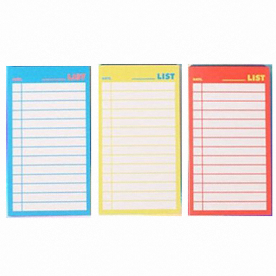 루카랩 네온 체크리스트 메모지(M)