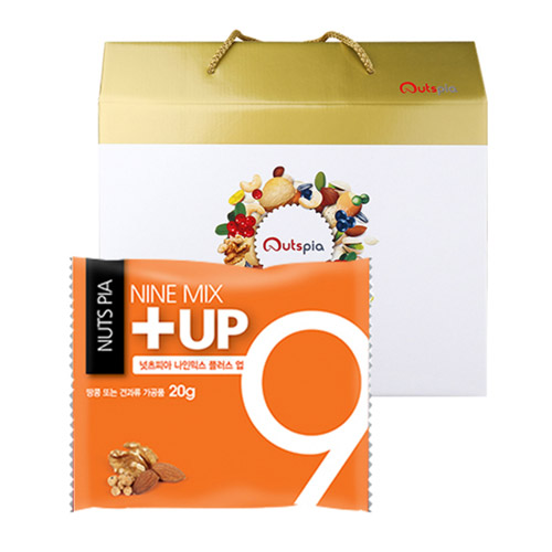 더원비앤에프 넛츠피아 나인믹스 플러스업 20g 25개입 선물세트 (3개)
