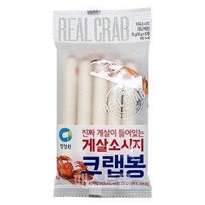 대상 청정원 게살소시지 크랩봉 15g 5개입 75g