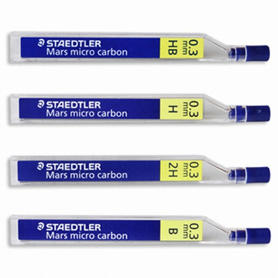 스테들러 마스 마이크로 카본 250 샤프심 0.3mm (1개)_이미지
