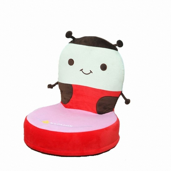BLMG블루밍홈 무당벌레 캐릭터 좌식의자_이미지