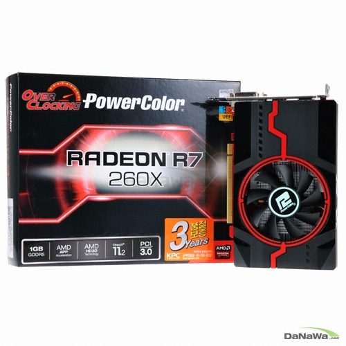 PowerColor 라데온 R7 260X OC D5 1GB KPC_이미지