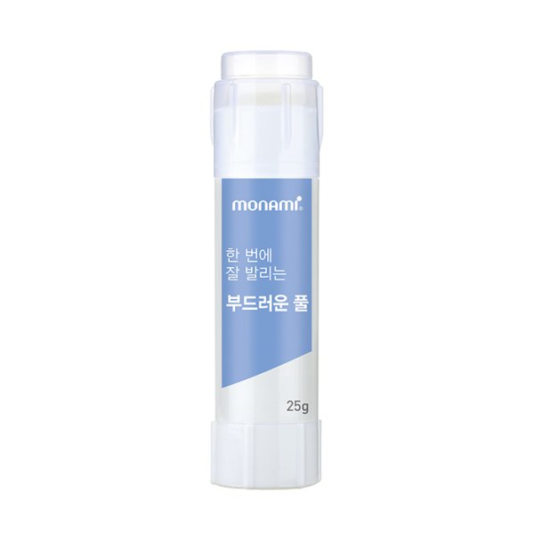 모나미  한 번에 잘 발리는 부드러운 풀 25g