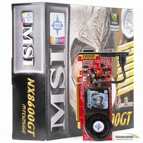 MSI ������ 8600GT NX8600GT-MTD256E 256MB HDMI LP �����ڽ�
