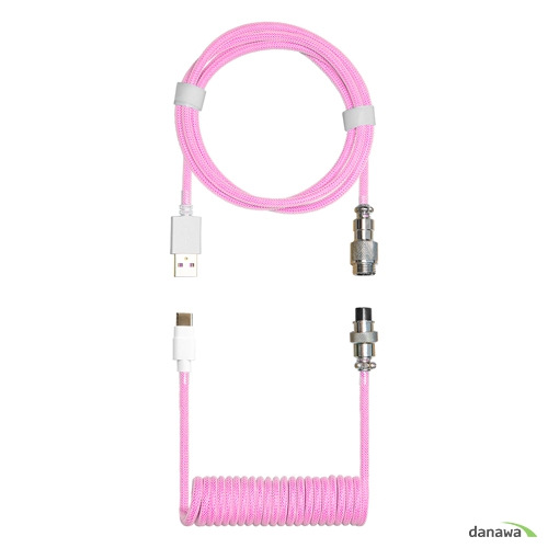 쿨러마스터 코일형 C타입 항공 케이블 KB-CMZ1 (1.5m)