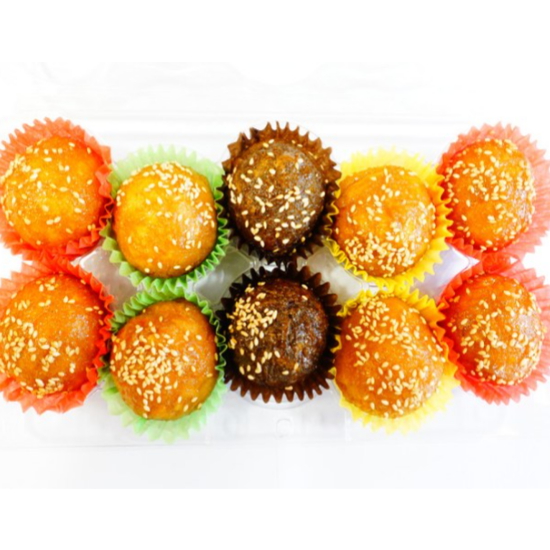 꿀봉이 통영 중앙시장 꿀봉이 꿀빵 4가지맛 10개입 (1개)