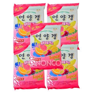 해태제과 연양갱 트로피컬 믹스 500g (5개)_이미지
