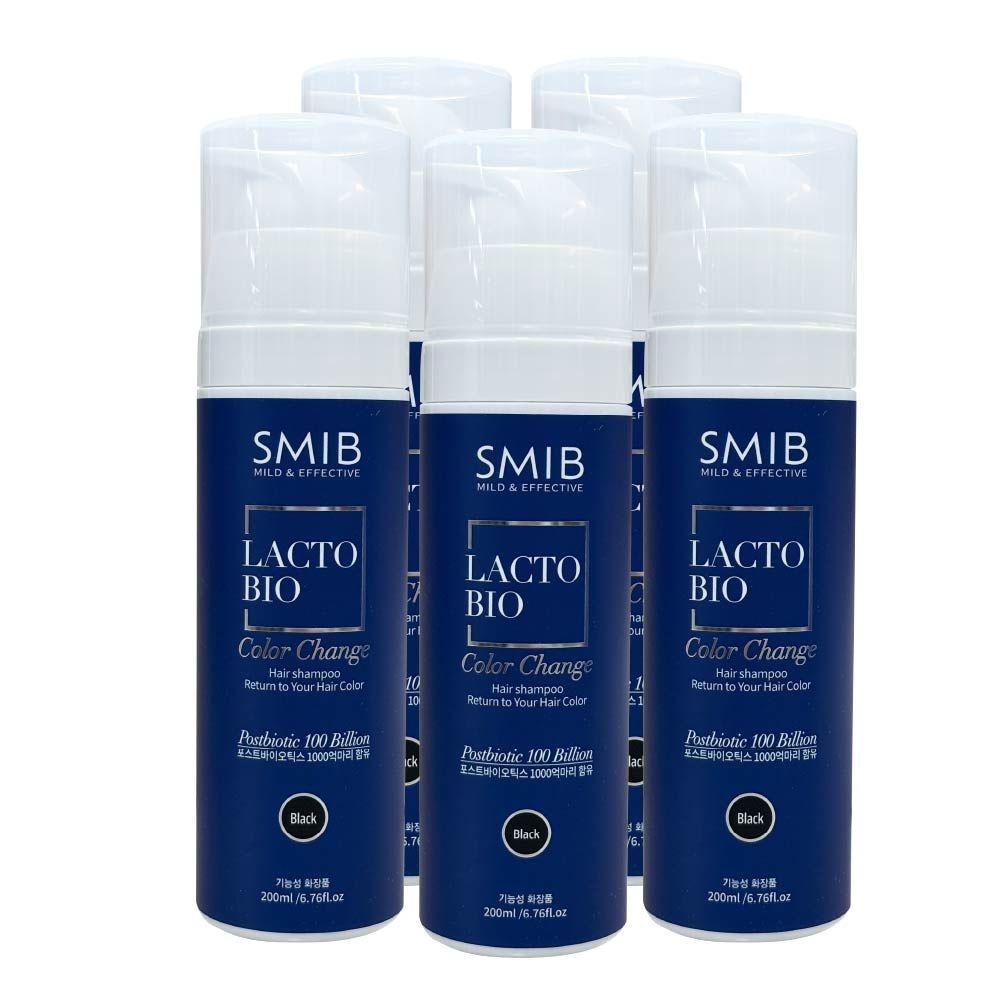 스미브 락토바이오 염색 샴푸 200ml (5개)_이미지