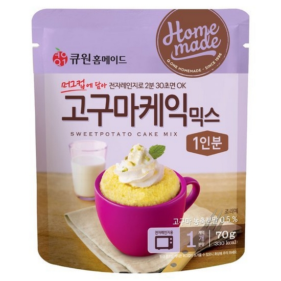 삼양사 큐원 홈메이드 고구마케익 믹스 70g (5개)