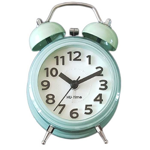 Simple Twin bell 엣지 딥블루 탁상시계 건전지미포함