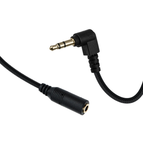 라이트컴 COMS 3극 3.5mm 스테레오 AUX 꺾임 연장 케이블 (BD056, 3m)_이미지