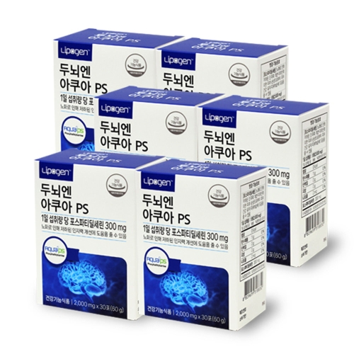 두코 리포젠 두뇌엔 아쿠아 PS 30포 (6개)