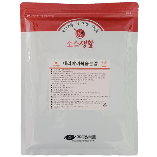 두원식품 데리야끼 볶음 분말 100g (1개)_이미지