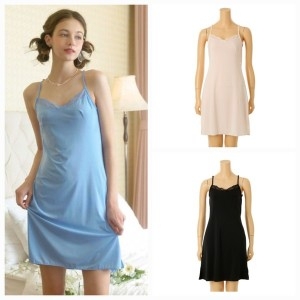 비너스 솔브 봄광고 화사하고 러블리한 무드 앤 스프링 풀 슬립SFSD501