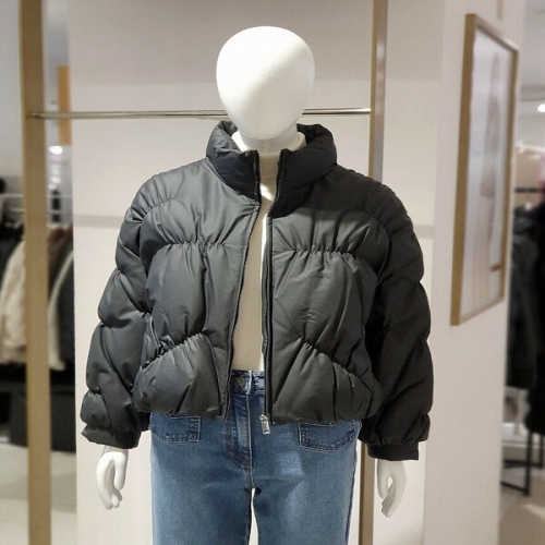 에꼴드파리 MARIO 미센스 페이크 레더 셔링 패딩 515MB5ZDWM515Z_이미지