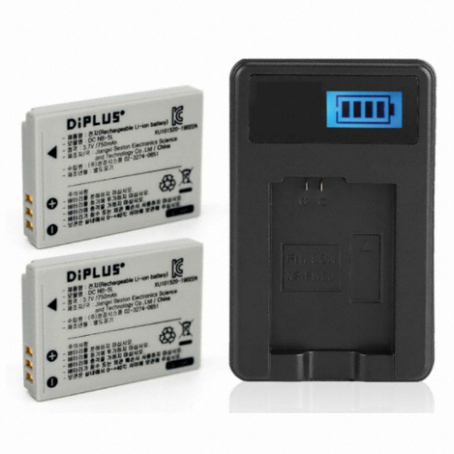 퓨어클리어 캐논 NB-5L 호환 LCD 충전키트 (호환배터리 2개)_이미지