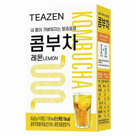 티젠 콤부차 레몬 10T (12개)_이미지