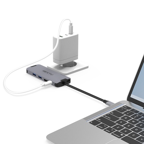 이지넷유비쿼터스 NEXTU NEXT-368TCH-PD 4K60Hz (5포트/USB 3.0 Type C)_이미지