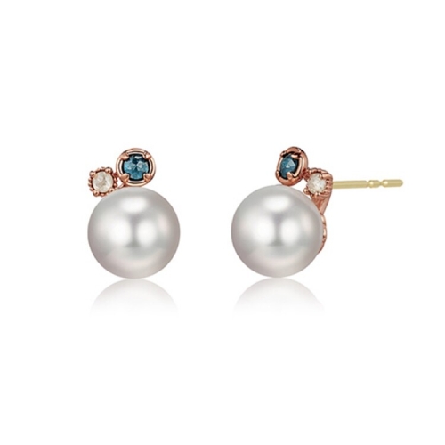 로제도르 플로랄브리즈펄 남양10mm PG 진주귀걸이 241800037 14K 골든듀AMC JD_이미지