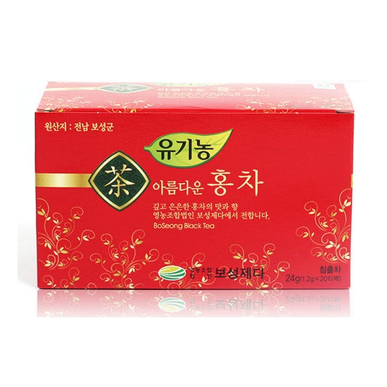 보성제다 유기농 아름다운 홍차 20T이미지입니다. 누르면 해당 게시물로 새창이동합니다.