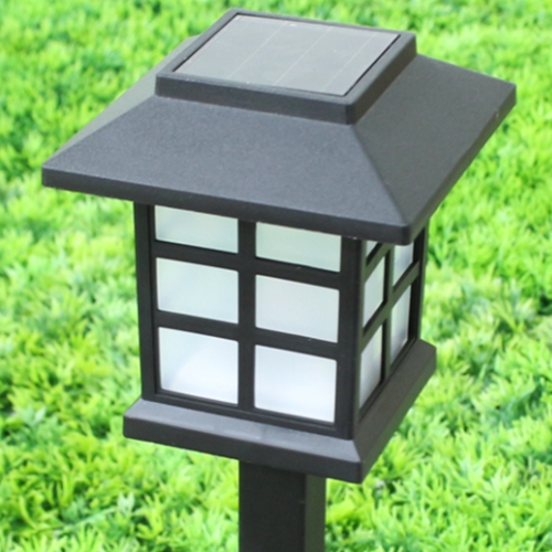 LED 태양광 미니 격자 정원등