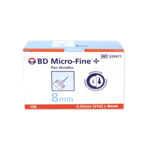 벡톤디킨슨 BD 마이크로파인 펜니들 31G 8mm