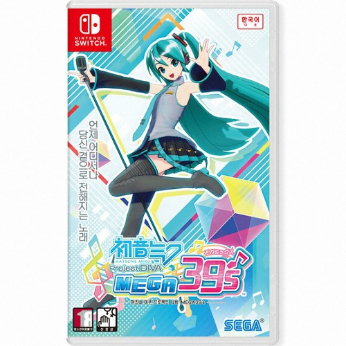 하츠네 미쿠 -프로젝트 디바- MEGA39s SWITCH 한정판,한글판_이미지
