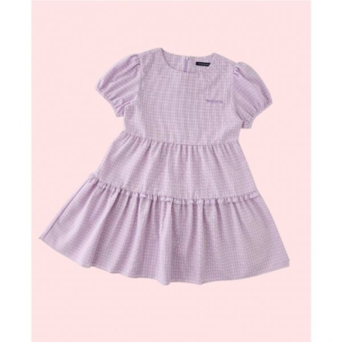 서양네트웍스 블루독 시어서커 체크 원피스24375 400 50 LV 3897103