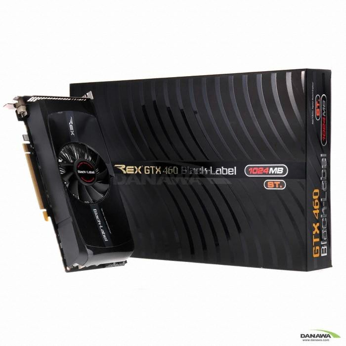 Rextech 블랙라벨 지포스 GTX460 ST D5 1GB_이미지