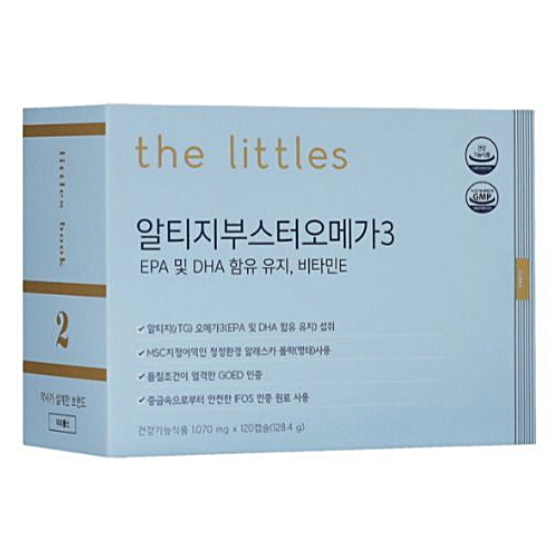 더리틀스 알티지부스터 오메가3 120캡슐 (1개)