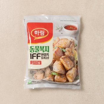 하림펫푸드 동물복지 IFF 한입쏙 닭가슴살 오리지널 500g_이미지