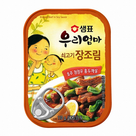 샘표식품 우리엄마 쇠고기 장조림 110g (3개)_이미지