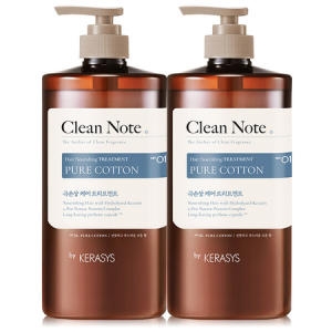 애경 케라시스 클린노트 트리트먼트 퓨어 코튼 1000ml (2개)