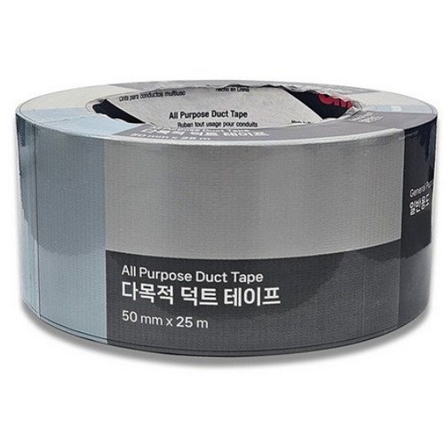 3M 다목적 덕트 테이프 50mm (25m, 4개)_이미지