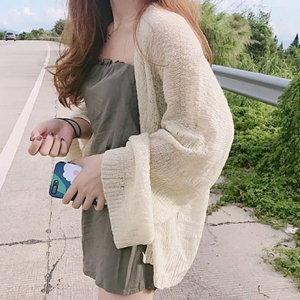 쉬블림로브 쉬블림로브 시스루 그물 여름 가디건 코로브 GW1710 FREE 원컬러 OneColor_이미지