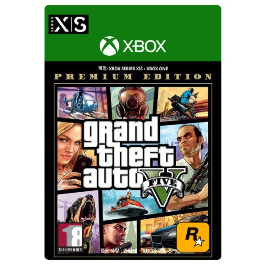  GTA 5 프리미엄 온라인 에디션 XBOX ONE 다운로드코드