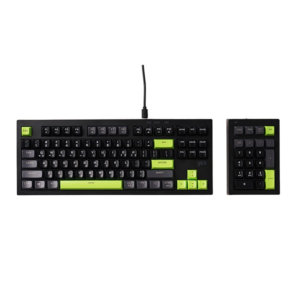 지클릭커 OFFICEPRO 사일런스M 멀티포지션 OPK50 87+NK21 (Poker Green)_이미지
