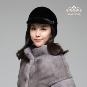  노블밍크 밍크 풀스킨 버턴모자_p04-7