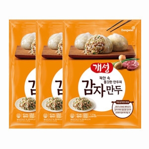 동원F&B 개성 감자만두 1.2kg (3개)_이미지
