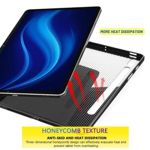 갤럭시 삼성 탭 S9 케이스 11인치 플립 스탠드 마그네틱 소프트 TPU 백 2023 SM-X710 X716B X718U 태블릿 ..