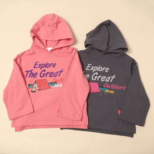 JEEP 키즈 여아 텐트 후드티KM4THF043 KM4THF043JD