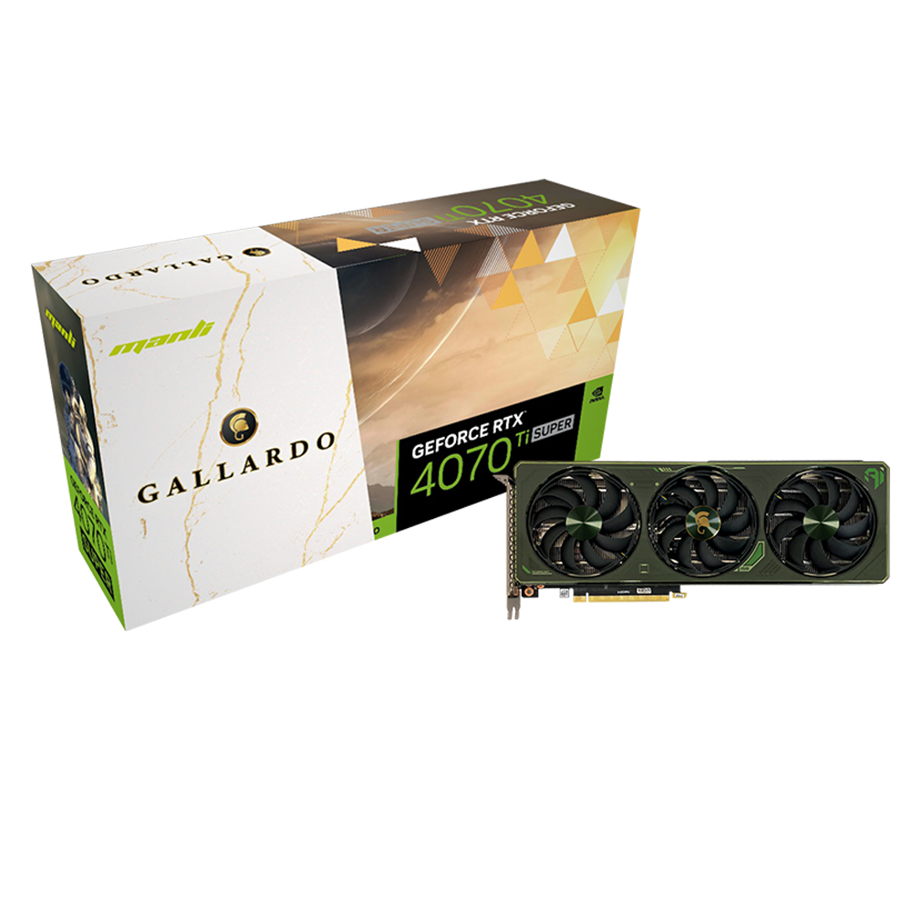 MANLI 지포스 RTX 4070 Ti SUPER Gallardo D6X 16GB 인텍앤컴퍼니