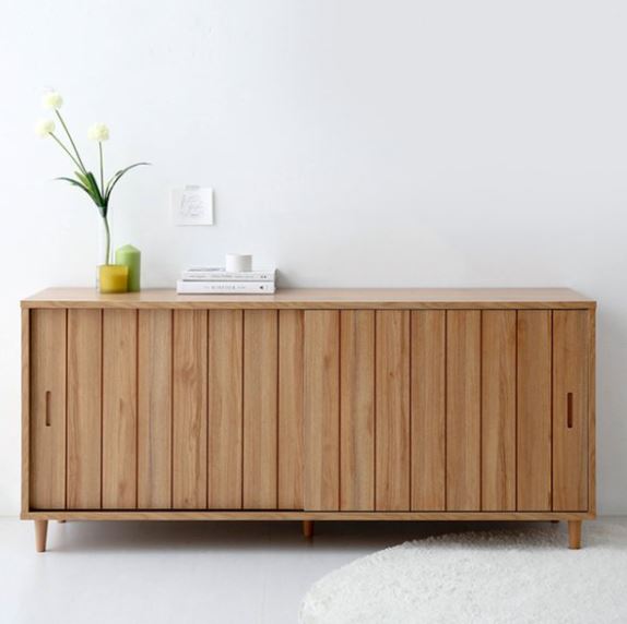 마켓비 MILKAM 슬라이딩 콘솔 수납장 CHM71160_이미지