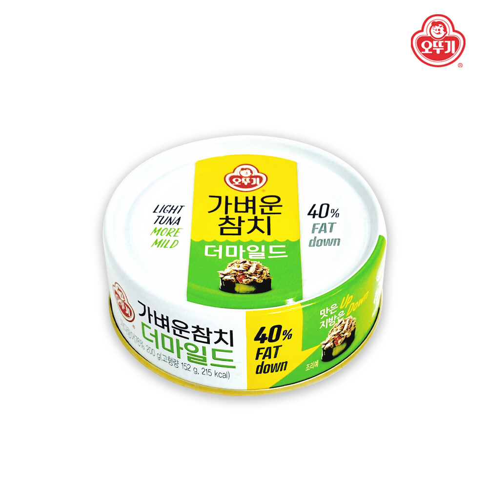 오뚜기 가벼운참치 더마일드 200g (12개)_이미지